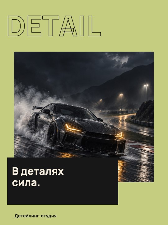 Автодетейлинг · Живой контур