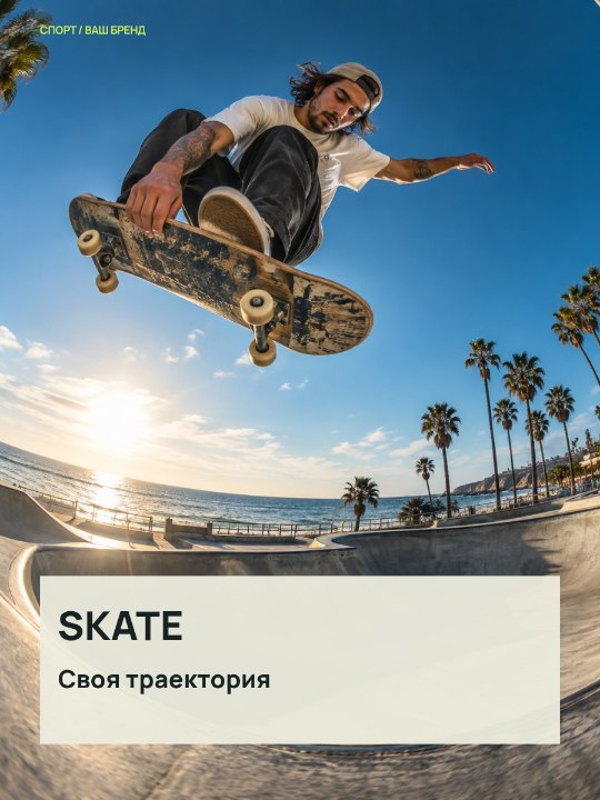 SKATE · Своя траектория