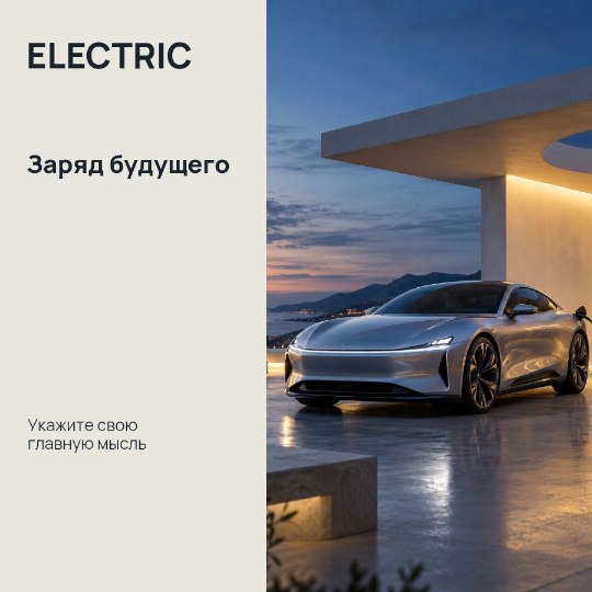 ELECTRIC · Заряд будущего