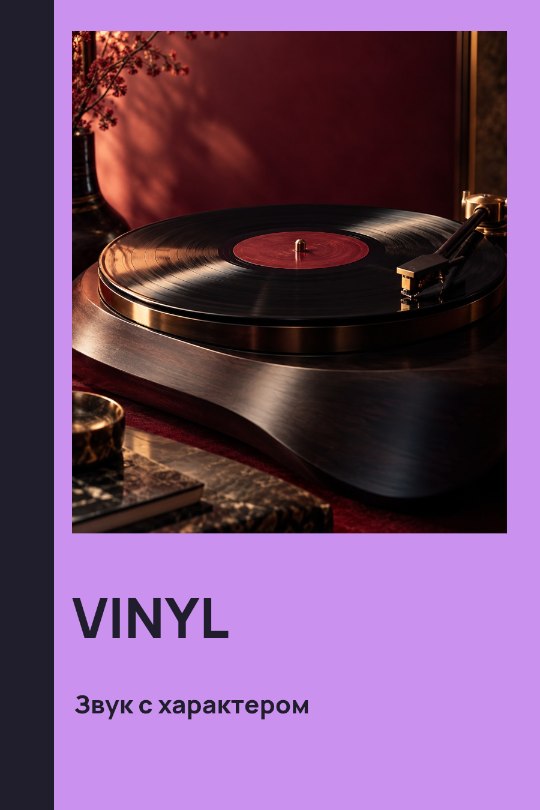 VINYL · Звук с характером