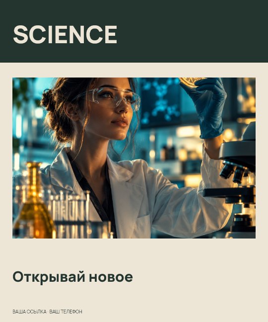 SCIENCE · Открывай новое