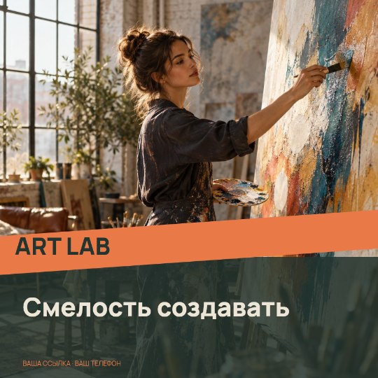 ART LAB · Смелость создавать