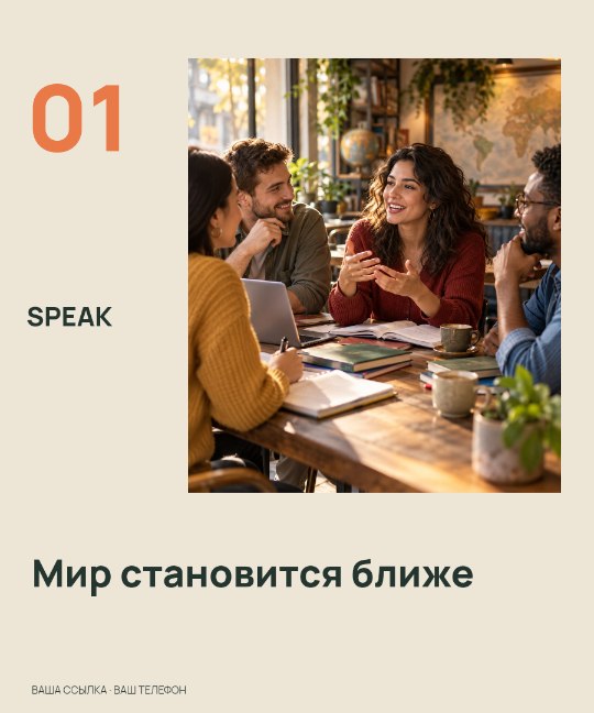 SPEAK · Мир становится ближе