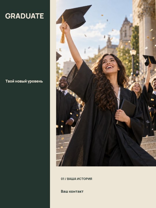 GRADUATE · Твой новый уровень