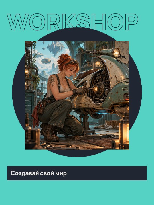 WORKSHOP · Создавай свой мир