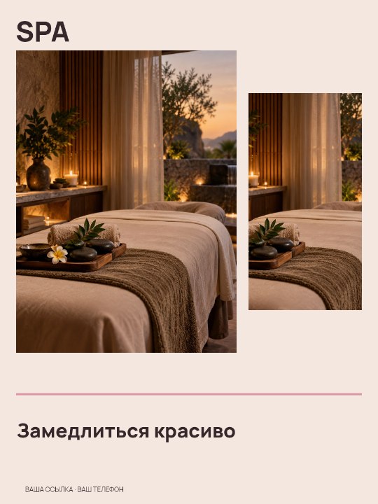 SPA · Замедлиться красиво