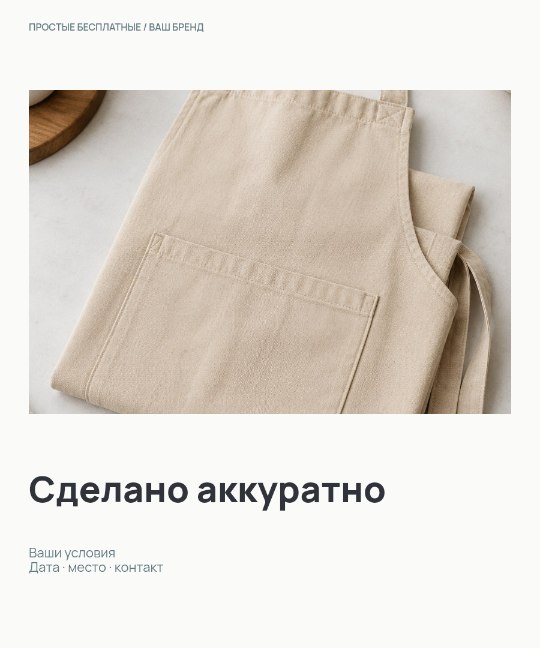 МАСТЕРСКАЯ · Сделано аккуратно
