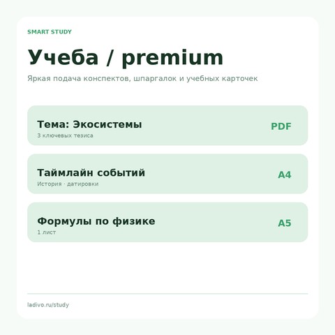 Учеба 