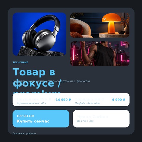 Товар в фокусе / premium