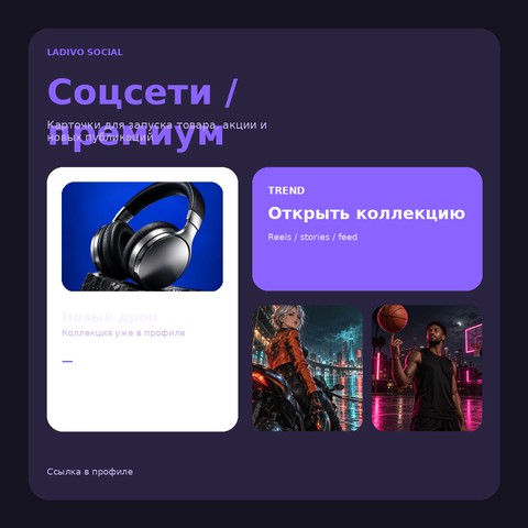 Соцсети / премиум