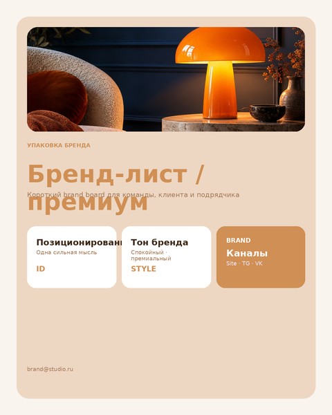 Бренд-лист / премиум