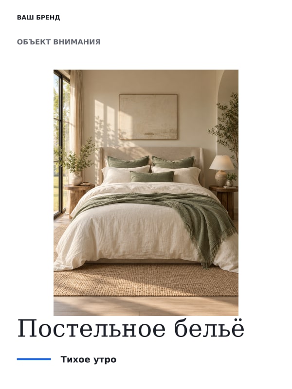 Постельное бельё · Галерея