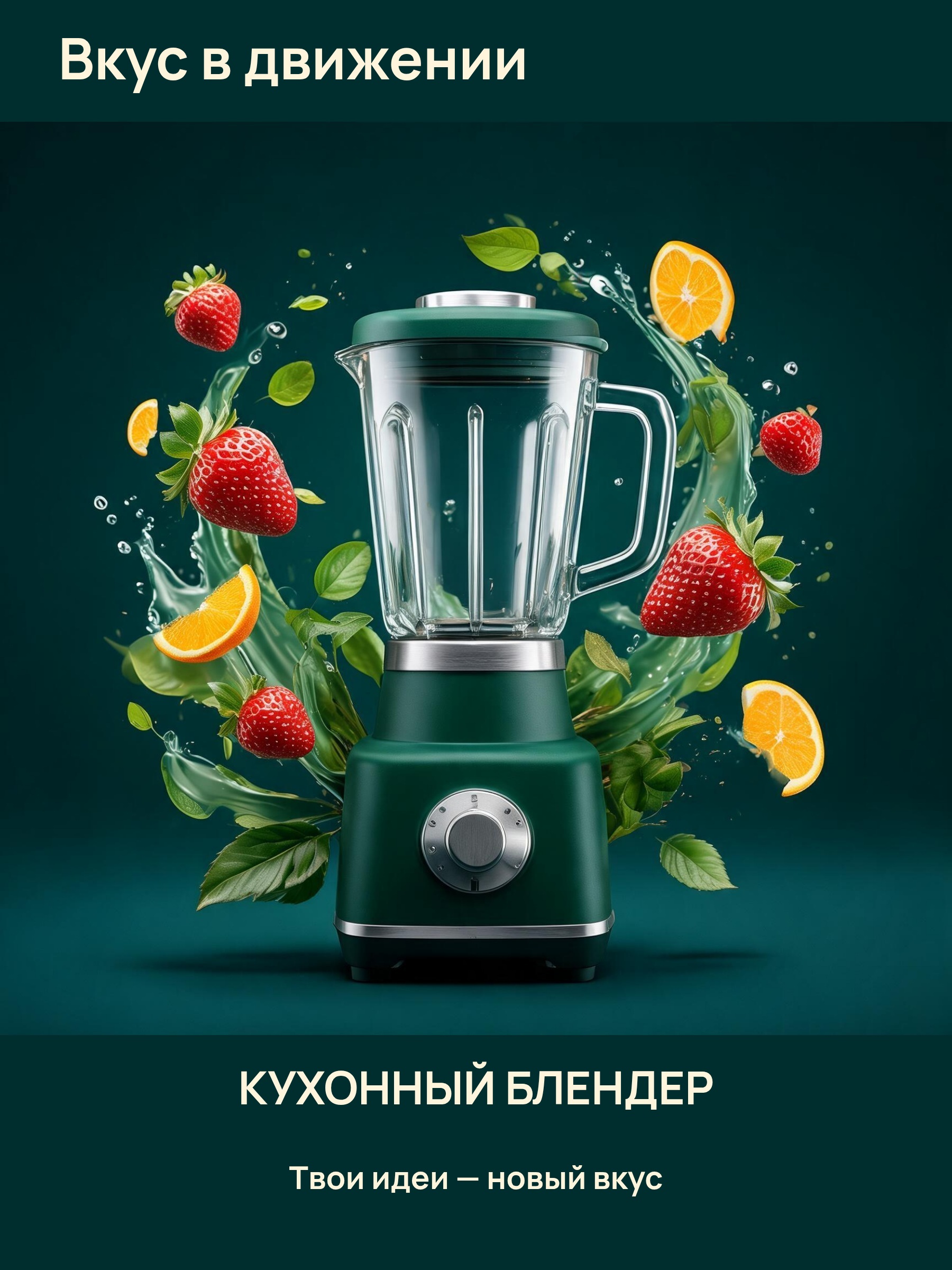 Блендер · Вкус в движении