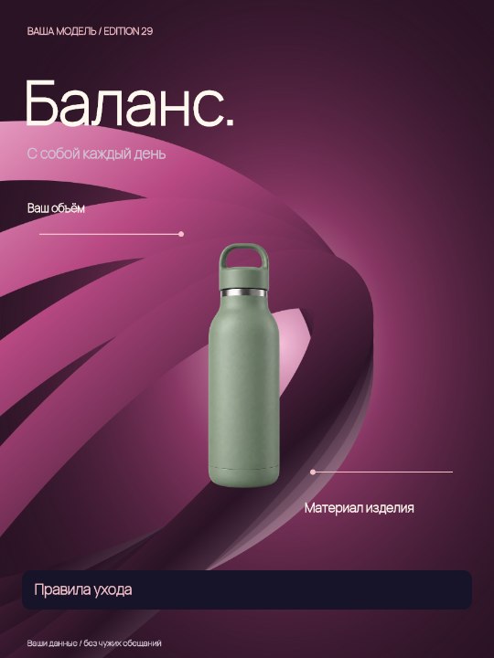 Термобутылка · Коллекционный выпуск