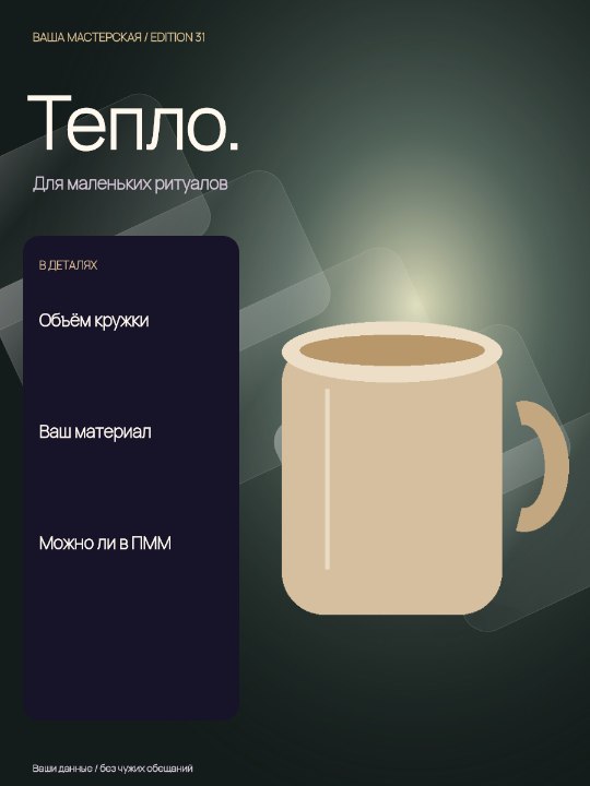 Кружка · Коллекционный выпуск