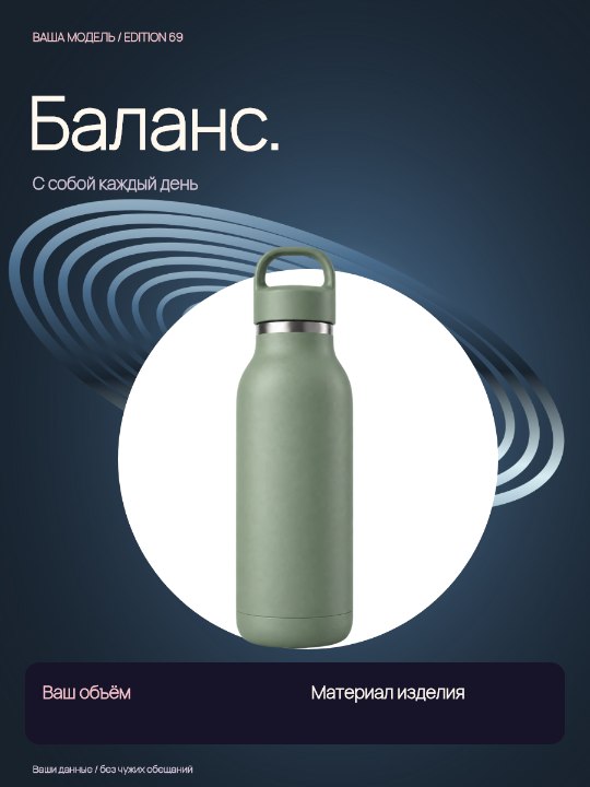 Термобутылка · Подарочное оформление