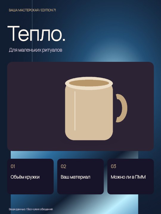 Кружка · Подарочное оформление